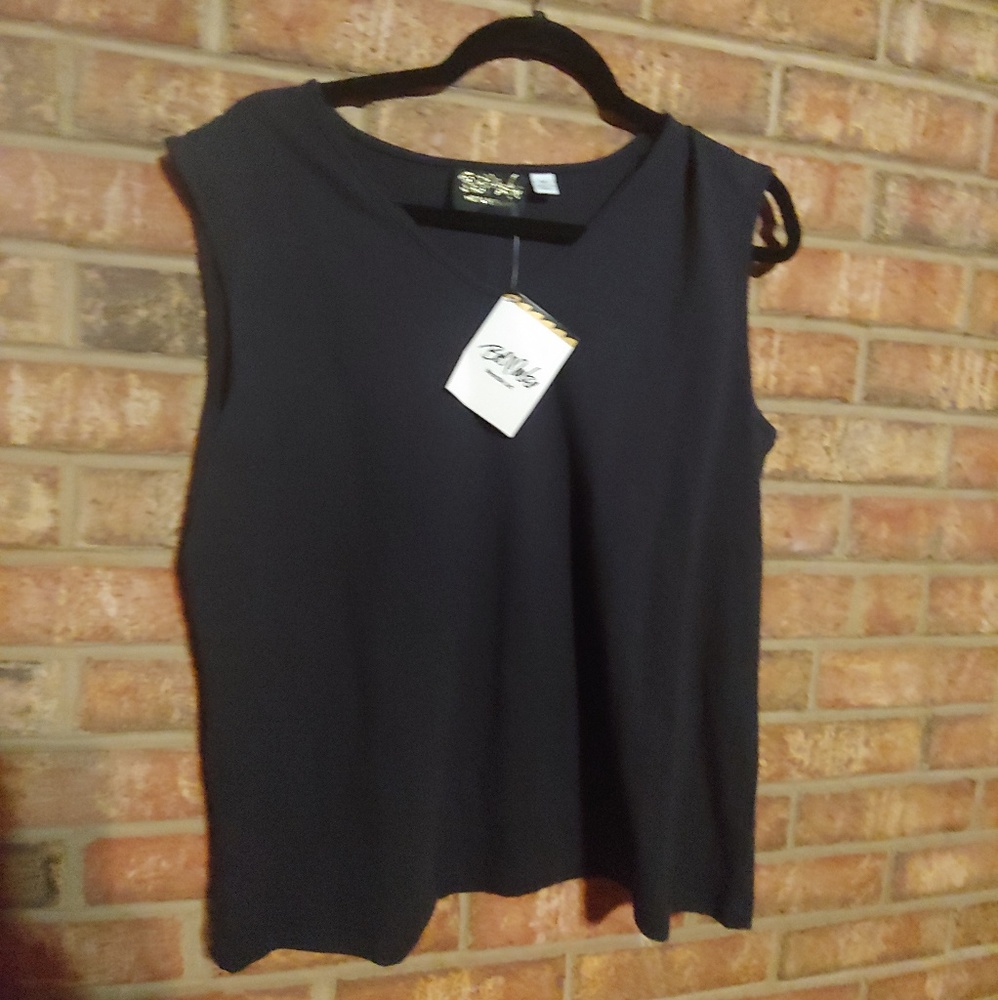 🔖Bob Mackie Black Sleeveless